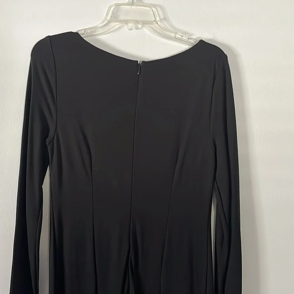 Talbots Basic Black Long Sleeved Dress - Picture 2 of 3